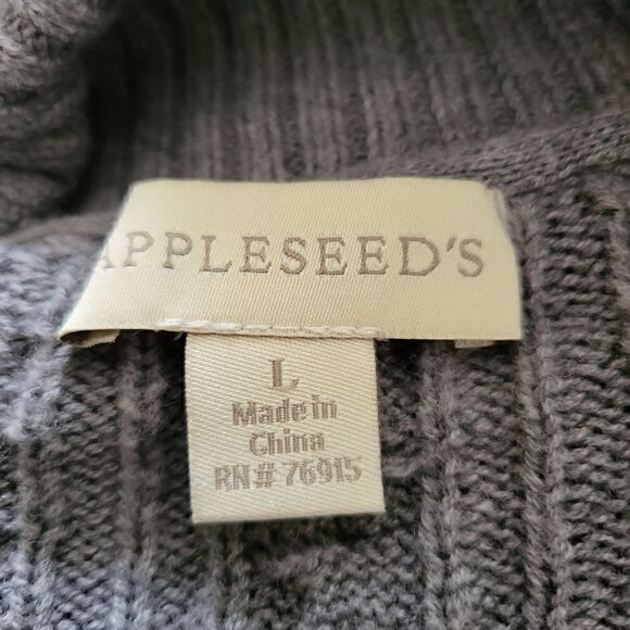 Appleseeds wool blend cable knit sweater - Picture 6 of 7